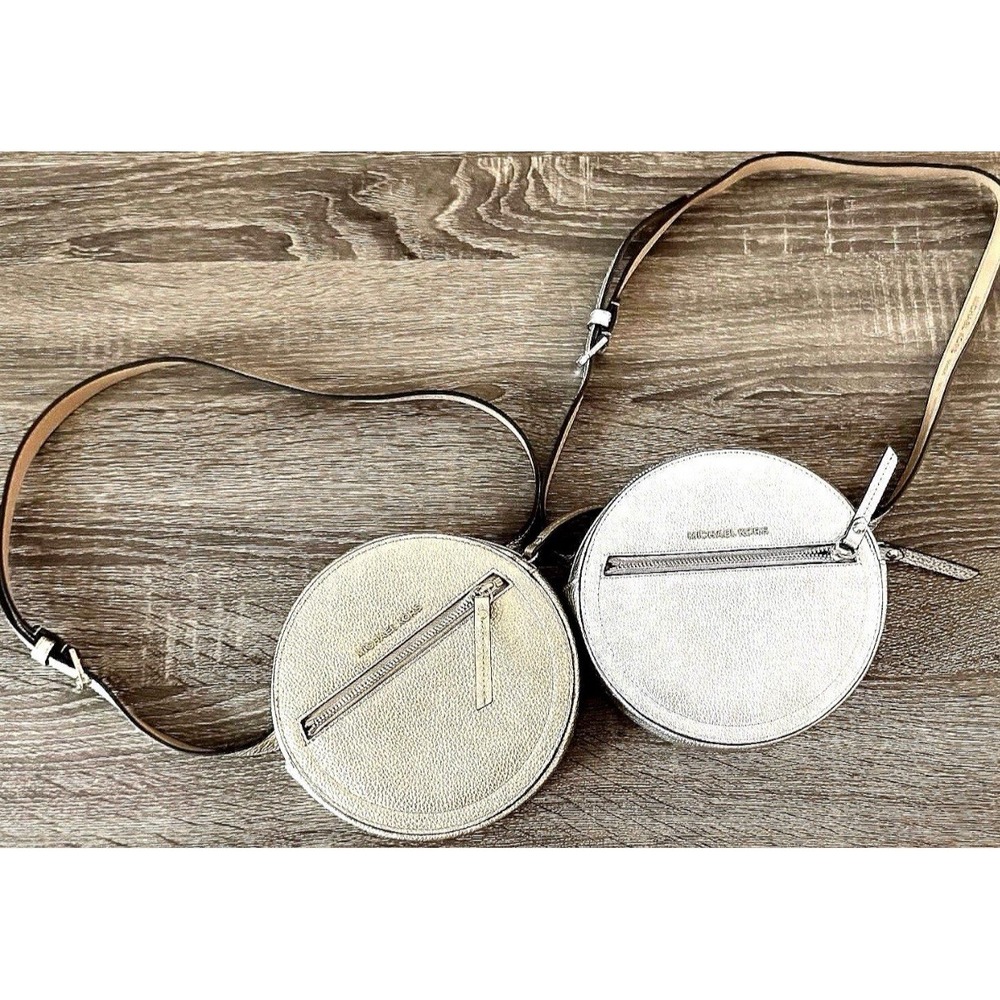 Michael Kors Canteen Belt Bags Silver & Gold Fanny Pack Size:SM/MD Set # -558005